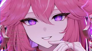 Yae Miko's 5-minute edging with foot fetish twist (Hentai JOI)