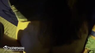 I fucked a Spanish amateur in the street of Murcia and made her squirt