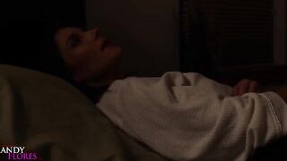 Mandy Flores fucks with a hot teacher during a sleepover
