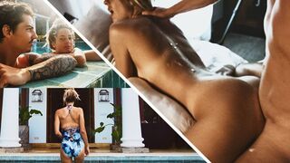 Petite babe enjoys sea sex and surf with her partner