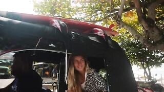 Petite babe enjoys sea sex and surf with her partner