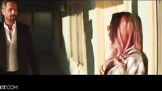 Inked busty babe Chantal Danielle gets fucked hard by her director in Deeper