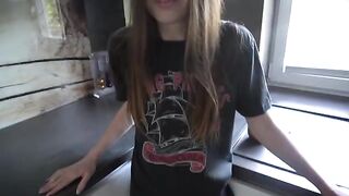 The guy caught his fit and sexy stepbrother for breakfast in the kitchen