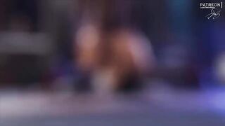 Hard fuck with apex loba and her ending, where she gets creampied
