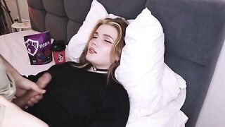 You came on my tits! - cute girl's bold move