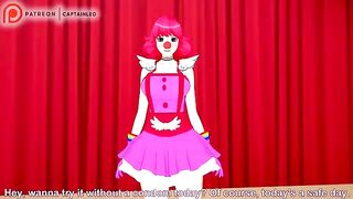 Hottest clown girl Geiru Toneido gets fucked hard in anime