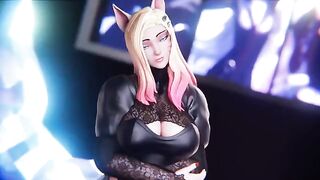 OUT Meet N Greet Part 2 Ahri Evelynn - animated fuck fest continues