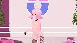 First-time anal with a popular VTuber character