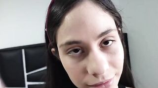 The perverted stepdaughter fucks with her stepfather