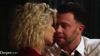 Jessie brings look-alike Kiara for a hardcore threesome in this sizzling scene from Deeper, known for its passionate and sensual content that often explores erotic fantasies. This video fits right into Deeper’s signature style of intense, boundary-pushing