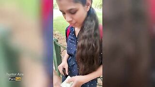 Indian girl agreed to sex for money in a hotel room with Hunter Asia