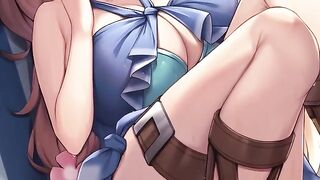 Raphtalia releases your cock in a steamy JOI scene