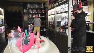 A mature woman gets fucked by her young neighbor with a big dick