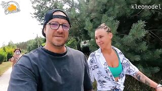 Two couples fucking in public with Owiaxs Couple