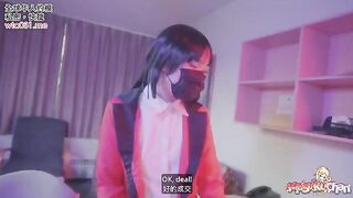 Yumeko Kakegurui lost a bet, no panties, raw sex