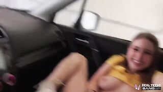 Teen Laney Grey gets her hairy pussy smashed hard