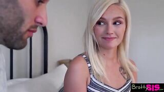 What the fuck, stepsister exclaims seeing a cock in her pussy!