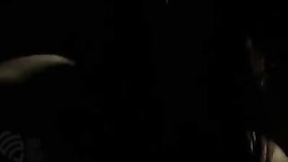 A hot MILF picked up a guy in the toilet and fucked him hard