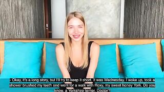 The girl is cheating on her husband at a psychotherapy session with Californiababe