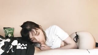 She does something special every morning to her lover