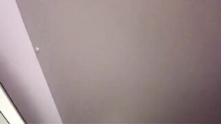 Blonde girl fucked at the airport, right in the toilet, it’s a risk!