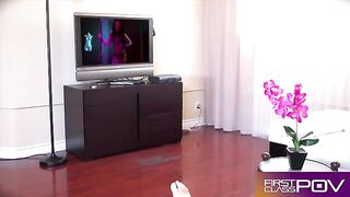 Queen Adriana Chechik gets her slutty mouth filled with cock
