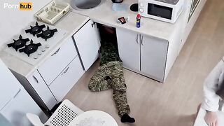 A girl is very angry with her husband, getting fucked again