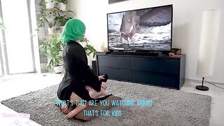 Saitama fucked cosplay Tatsumaki with his huge cock hard