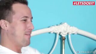 Big ass American babes Valentina Nappi and Abella Danger getting fucked hard