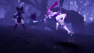 Under The Witch Alpha - Hero Alice Introduction, a foot job animation teaser