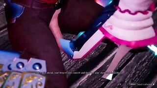 Under The Witch Alpha - Hero Alice Introduction, a foot job animation teaser