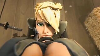 Hot Fortnite girls are ready to suck your cock in POV