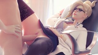Overwatch Mercy SFM animated compilation video