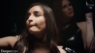 Sub Emily gets pushed to the limit by dominant Mistress Maitland