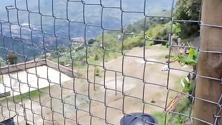 I had sex with a stranger farmer and he cummed on my pussy in 4K
