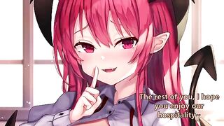 The ultimate gangbang - the succubus is making a bet with me