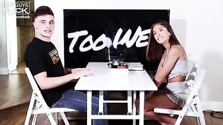 The HGF Experience Live Sex Gameshow - Chase Man Tames This Petite Insatiable Partner!