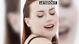 Charlie Red, the fiery Czech redhead, craves morning sex