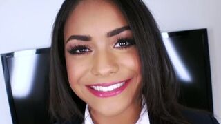 This schoolgirl, Nicole Bexley, is incredibly eager and passionate