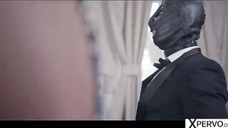 The little Caprice is under the power of her dominant and sadistic mistress in this hot video