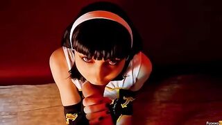 A nun came to pray for my soul on Halloween night, but she fucked me instead