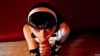 A nun came to pray for my soul on Halloween night, but she fucked me instead
