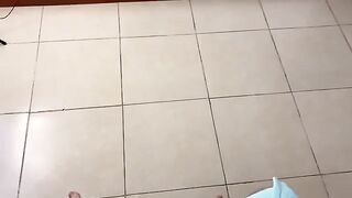 I gave a massage to my best friend's stepson and got my mouth full of cum
