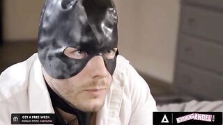 A goth babe, Joanna Angel, gets her juicy pussy eaten and filled with sticky cum