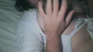 I love fucking my chubby wife with her huge ass at night