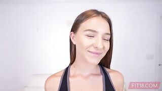 A pretty amateur teen from Ukraine gets fucked during a casting session