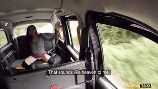 The sexy driver of the fake taxi, Rae Lil Black, has an intense experience