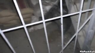 A stalker with a huge cock fucks his victim in POV style