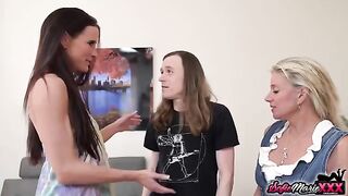 Sofie Marie and Payton Hall share their stepsons in an intense encounter