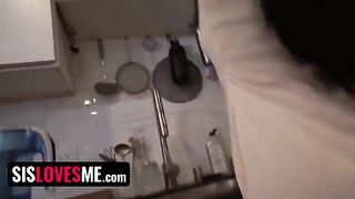 Stepsis Alex Coal gets blindfolded and fucked for a challenge